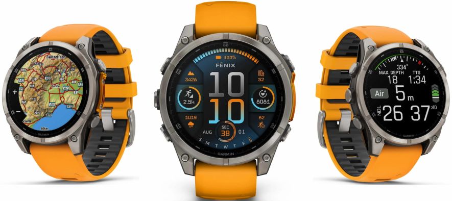 Garmin Fenix 8 – AMOLED Sapphire – 51 mm | Quelle: Garmin